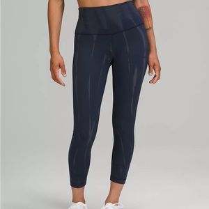 NWT Lululemon Wunder Train High-Rise Crop 23"